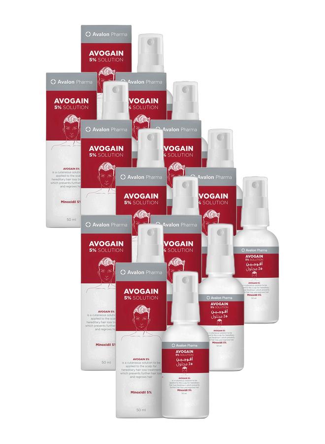 Avalon Pharma بخاخ أفوجين 5% للرجال 50 مل - عبوة من 10 - Image 1